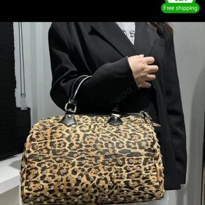 Leopard Print Women's Bag